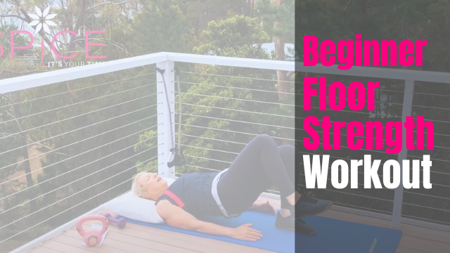Beginner-Seniors strength floor workout