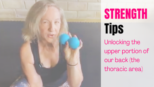 Unlocking the upper portion of our back - The Thoracic area