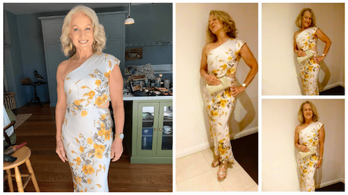 Trimmed & toned for the 'Mother of the Bride' Dress